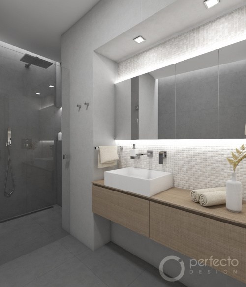 Moderná kúpeľňa LOFT - vizualizácia